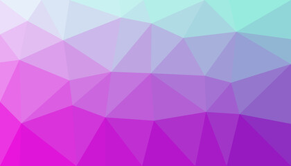 Fototapeta premium Abstract colorful gradient triangulated background