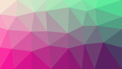 Obraz premium Abstract colorful gradient triangulated background