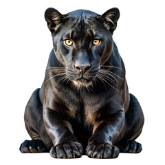 black panther, Transparent background