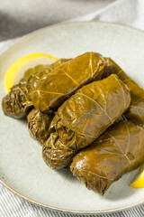 Healthy Greek Stuffed Grape Leaves