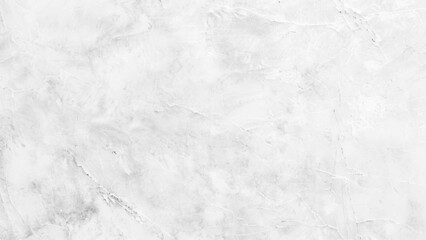 Panorama blank concrete white rough wall for background,  white and black shades. Abstract painting art backgrounds. White background with grunge texture, watercolor painted