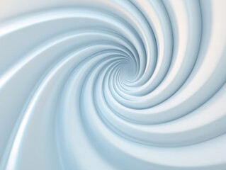 3D hypnotic spiral emanating from a central point, with subtle waves radiating outward and empty copy space for text or branding. Ideal for mental health and therapy visuals. AI