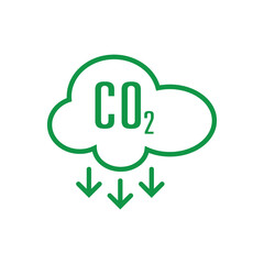 carbon neutral text information sign	