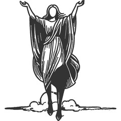 Loyalty Enforced Vintage Illustration Vector