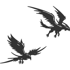 Loyalty Enforced Vintage Illustration Vector