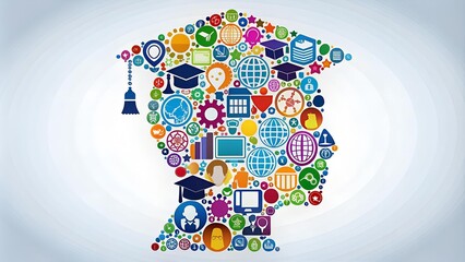 Obraz premium A Tapestry of Knowledge: Exploring the Dimensions of Student Learning AI Generated