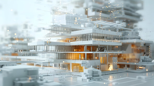Glass Building Animation