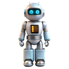 Fototapeta premium robot low battery 3d illustration