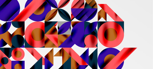Geometric neo patterns. Abstract background for covers, banners, flyers and posters and other templates