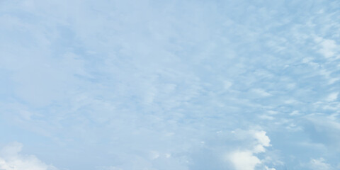 Blue abstract clouds Strome in the air as seen from above Cumulus clouds across vast on Film Cirrocumulus Serene fluffy white clouds billowing  winter frame of puffy empty surf  Freshly fallen snow wi