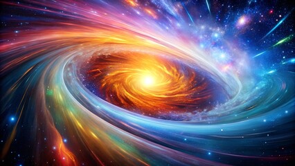 The Cosmic Symphony: A Visual Representation of the Big Bang's Energy Release  generative AI