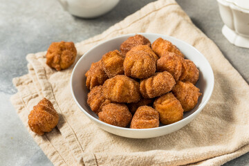 Sweet Homemade Churro Donut Bites