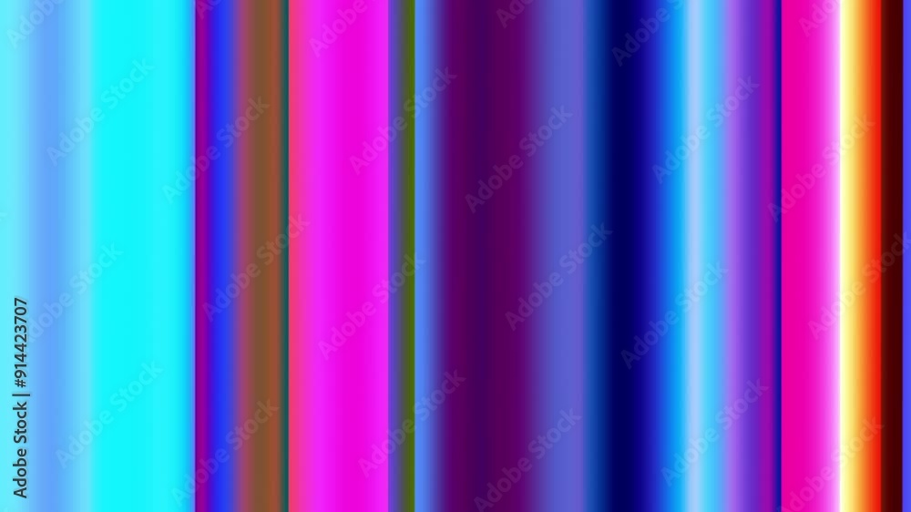 Leinwandbilder this is a vibrant and colorful stripes abstract background designed specifically for media use