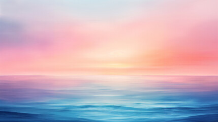 Obraz premium A beautiful painting of a sunset over the ocean