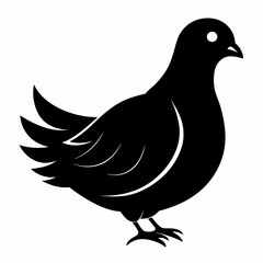 Dove Black silhouette