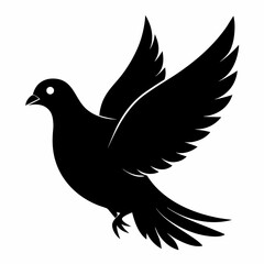 Dove Black silhouette