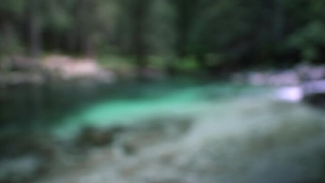  Bokeh - Spectacular landscape on the lake of amola.