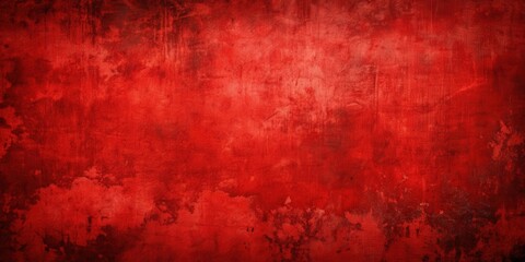Fototapeta premium Red stained grungy background with a distressed texture , grunge, abstract, rough, vintage, backdrop, dirty, textured, aged, splatter