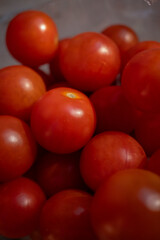 Photography Cherry tomatoes perfect for tonight's salad.