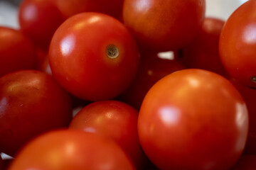 Photography Cherry tomatoes perfect for tonight's salad.