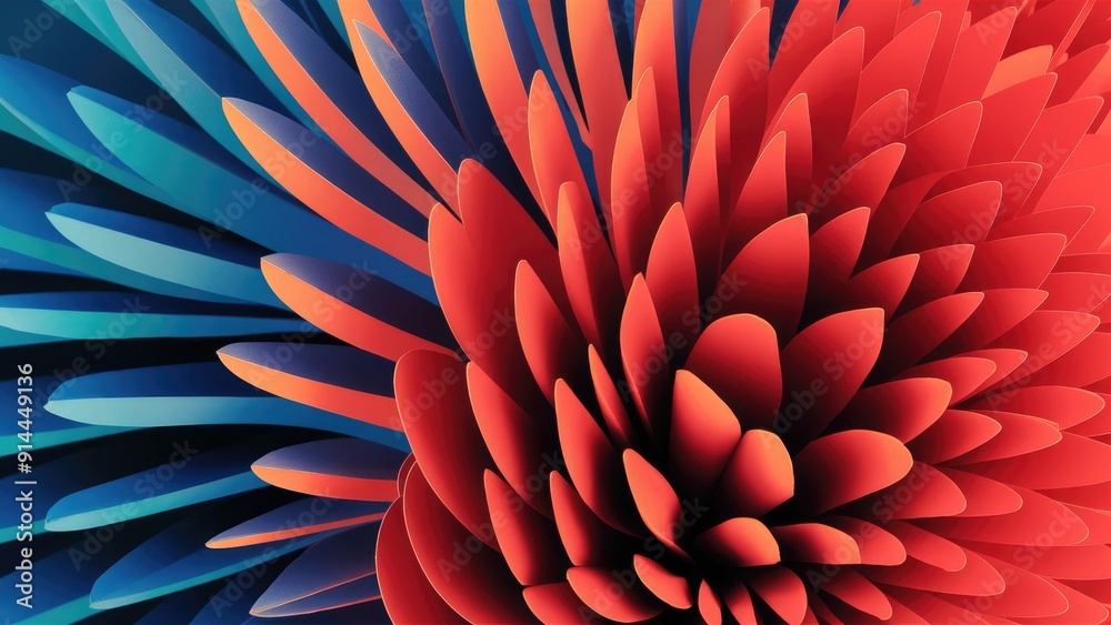 Poster macro photography of abstract oled monitor background closeup of vibrant color patterns