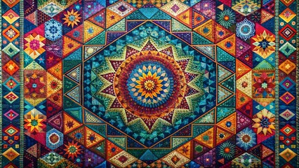 Abstract Tapestry of Tranquility  AI Generated