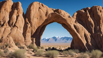 Arid Majesty The Beauty of Desert Arches