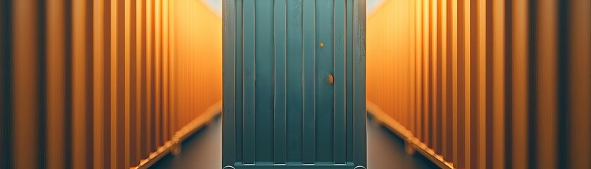 Fototapeta premium Close-up shot of a biohazard emblem on a container.