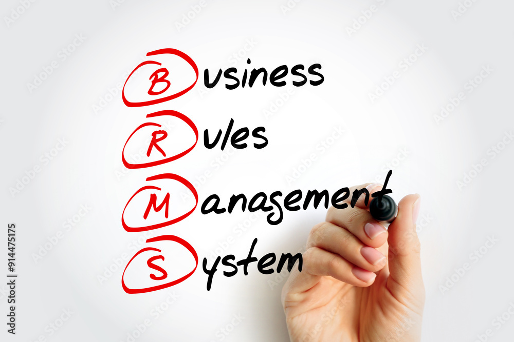 Poster brms - business rules management system is a software system used to define, deploy, execute, monito