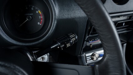 Windshield wiper stalk