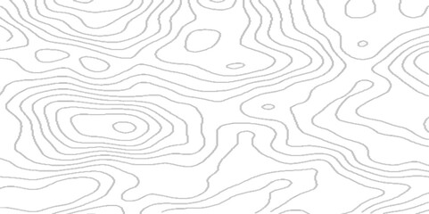Topo contour map on white contour lines vector map with stains, Modern geometric curved design with White background with topographic wavy pattern and stripes for any cover and design.