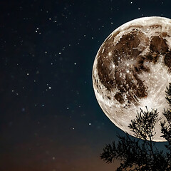 full moon over sky, moon, moon at night, moon at noon, beautifull moon background