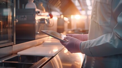 The Scientist with Tablet