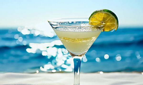 Chilled Lemon Squash for a Perfect Beach Day