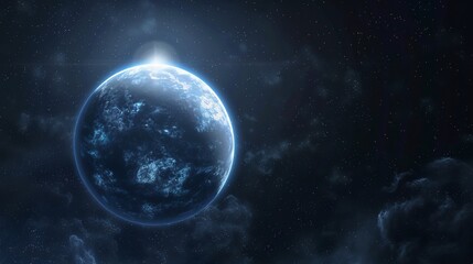 Obraz premium A Distant Planet in the Milky Way