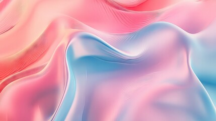 Obraz premium Abstract fluid background with minimal wavy lines and subtle color transitions, creating a clean and elegant visual effect.