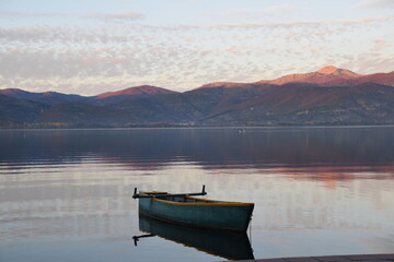 autumn in the city of Kastoria Greece