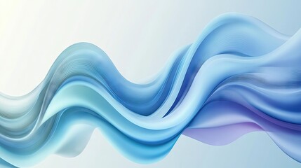 Elegant abstract vector background with flowing gradient waves, perfect for clean and modern design aesthetics.