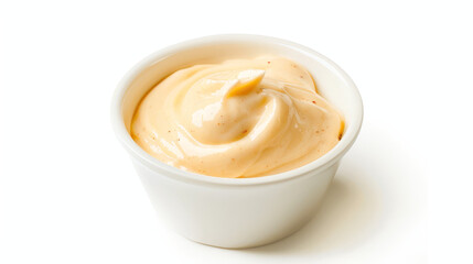 white bowl with chipotle aioli