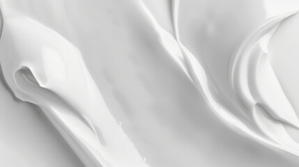 Obraz premium white lotion skincare cream