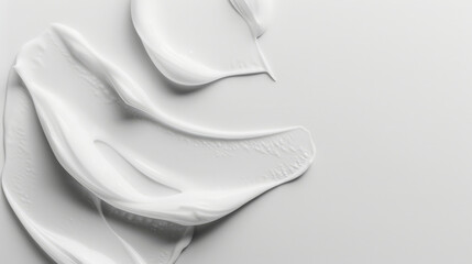 white lotion skincare cream