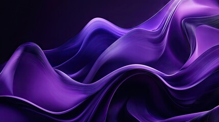 Obraz premium Rich violet digital illustration featuring an abstract creative background, ideal for contemporary and elegant design applications.