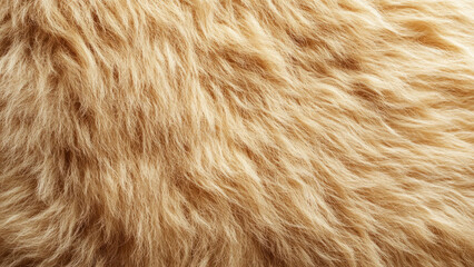 Close-Up of Goat Wool Texture for Background Use