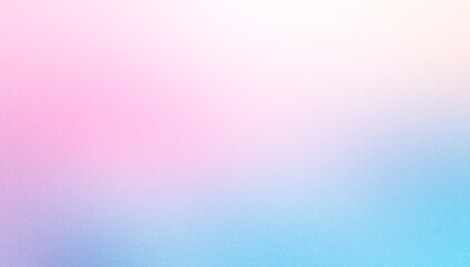 Vibrant grainy gradient background with soft blue and pink hues for web design and digital art projects