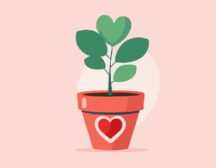 Heart Plant in Pot