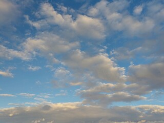 Dramatic clouds after the sun goes down