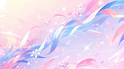 Fototapeta premium Sparkling pop background with colorful marble pattern