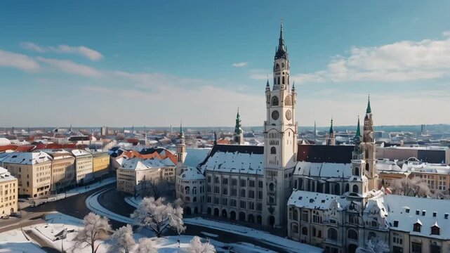 Amazing Munich Germany in Winter