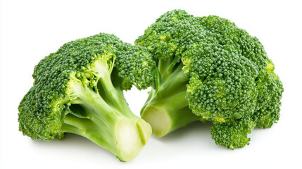 Broccoli is a bright green vegetable that's packed with vitamins. It's a great choice for a healthy diet and can be eaten raw or cooked.
