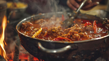Fototapeta premium Indian Cuisine, Rogan Josh
